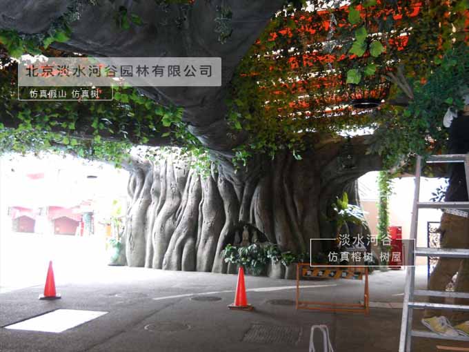 仿真樹制作和仿真假山制作有什么區別?