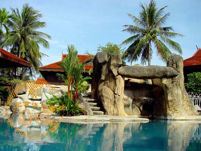 北京淡水河谷塑石假山帶你了解塑石假山制作藝術