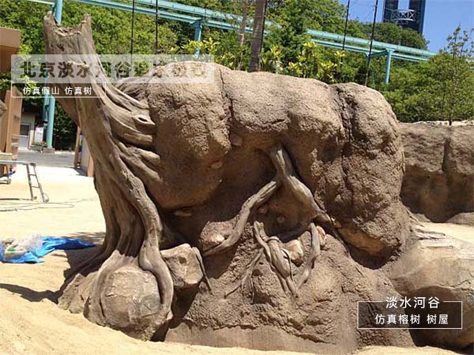 塑石假山制作與園林景觀的人文關系