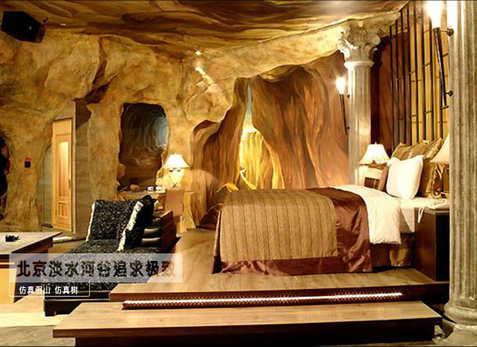 塑石假山圖片－北京淡水河谷制作的塑石假山圖片