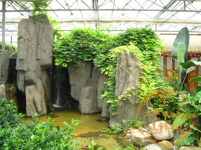 塑石假山充分展現雕塑藝術魅力展現意境之美