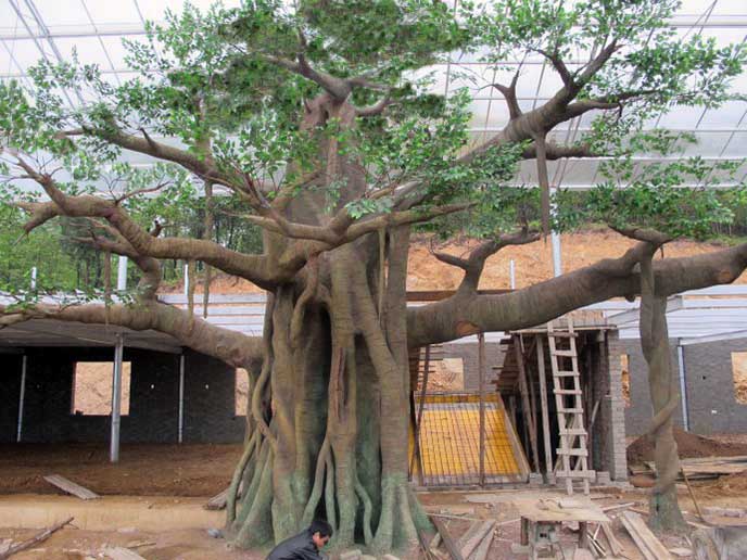 制作大型的仿真榕樹(shù)時(shí)需要注意什么－淡水河谷經(jīng)驗(yàn)談