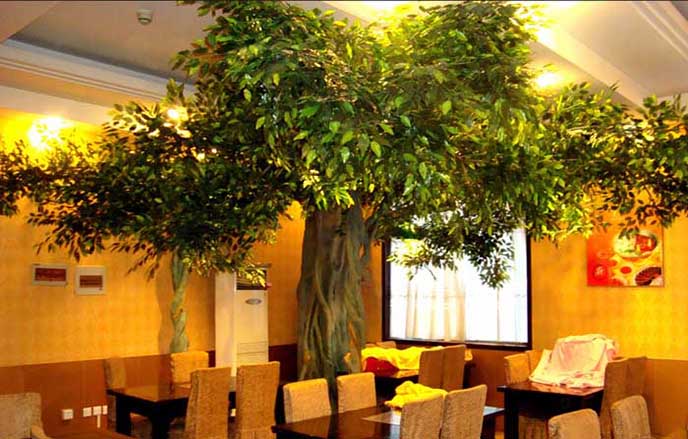 仿真榕樹廠家如何制作出漂亮的仿真榕樹