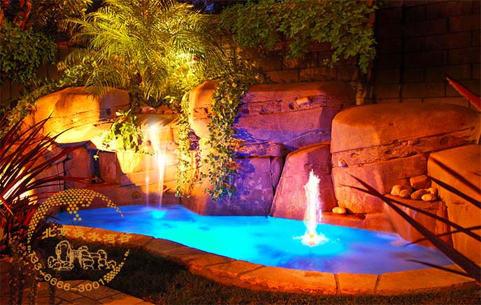 塑石假山制作細節分享－北京淡水河谷制作于廣西