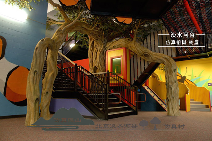 仿真榕樹是室內外裝飾完美的選擇品種多、優勢大