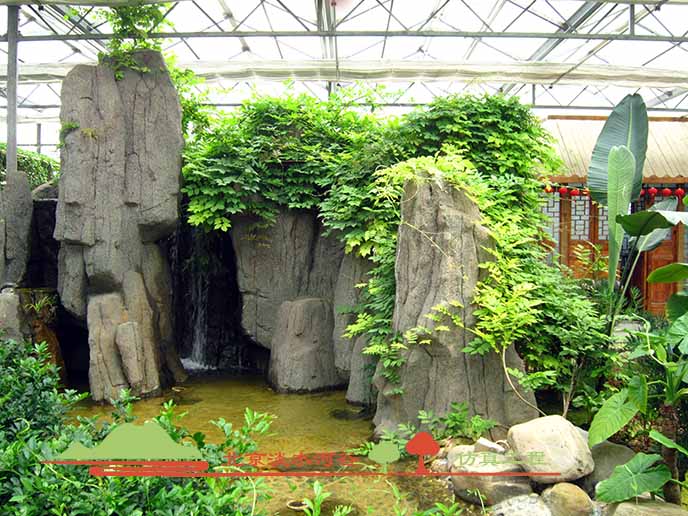 假山制作是藝術，不是隨便制作的亂石堆，要有素描功底