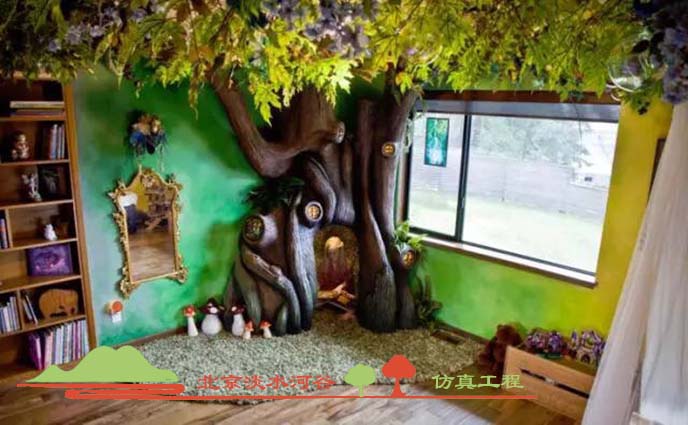 水泥假樹制作流程，北京淡水河谷的詳細(xì)施工步驟