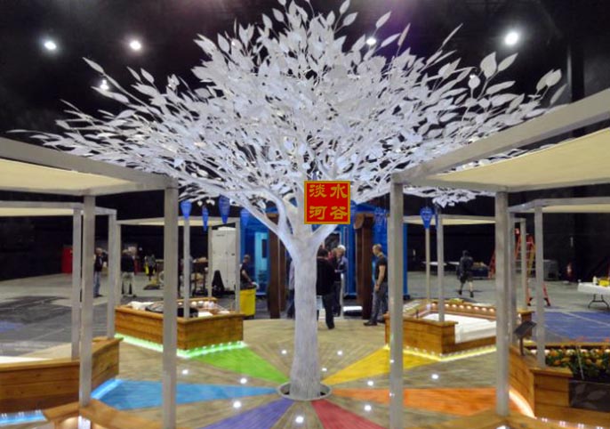 白色仿真樹是把制作完的樹噴白就可以嗎－好像沒(méi)那么簡(jiǎn)單