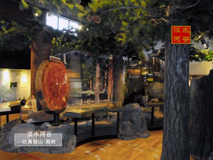 安全性好的軟樹皮的仿真樹已經由北京淡水河谷開發出來