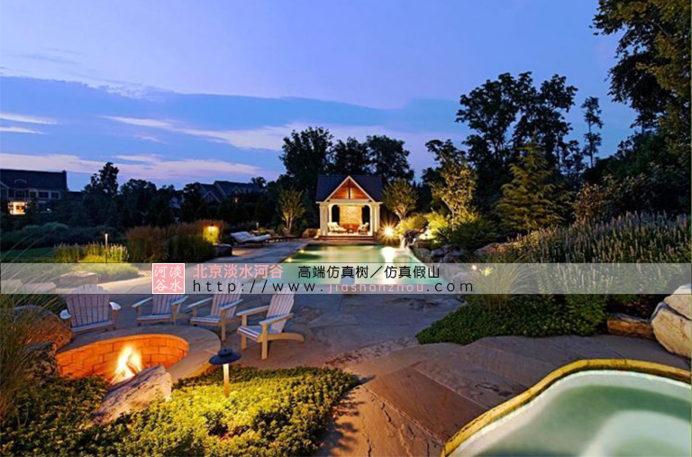 GRC塑石假山水池價格低形態美哪里有