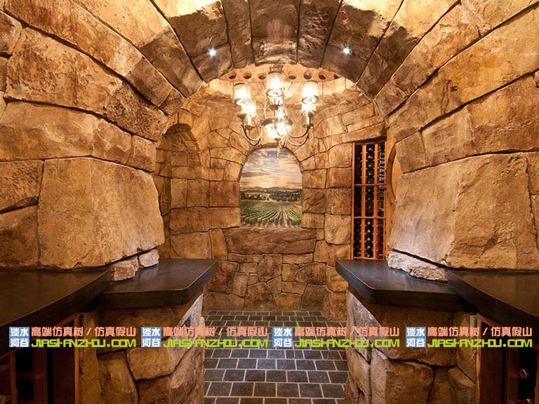 洞穴咖啡廳水泥材質(zhì)堅(jiān)固耐用美到無雙