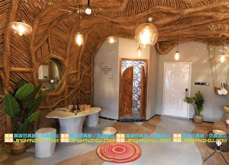 用人工洞穴酒店來完成特色酒店景觀設(shè)計(jì)