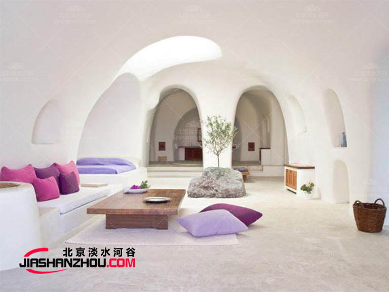 窯洞式民宿制作和陜北的客棧一樣