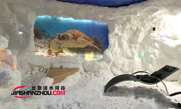 濾巢汗蒸鹽療房讓你不必遠赴千里就能呼吸海邊的空氣