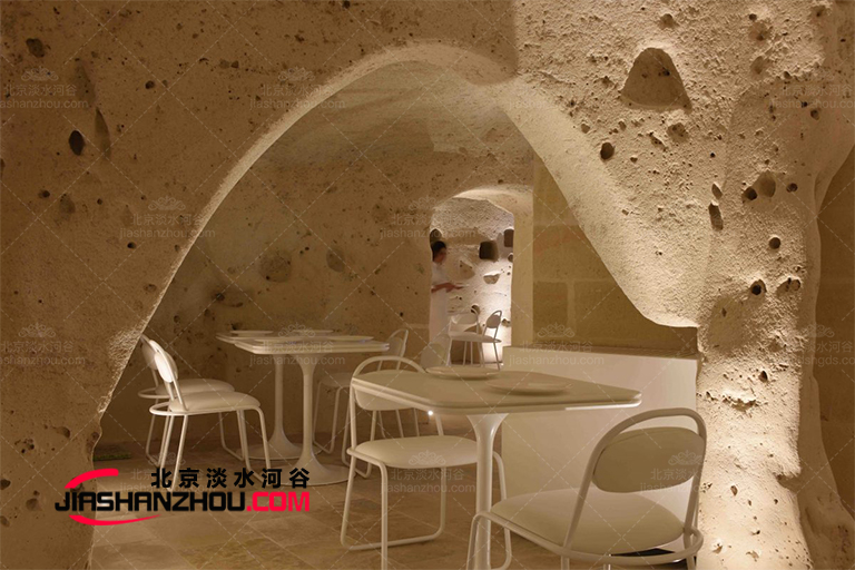 高級新式鹽療餐廳味道健康休息娛樂兩不誤