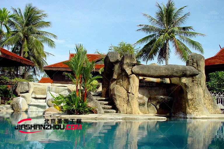 宜春tcp塑石假山設計制作廠家創意園林假山工程