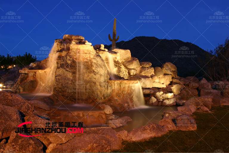 蘇州水泥直塑tcp塑石假山主題造景高端工藝