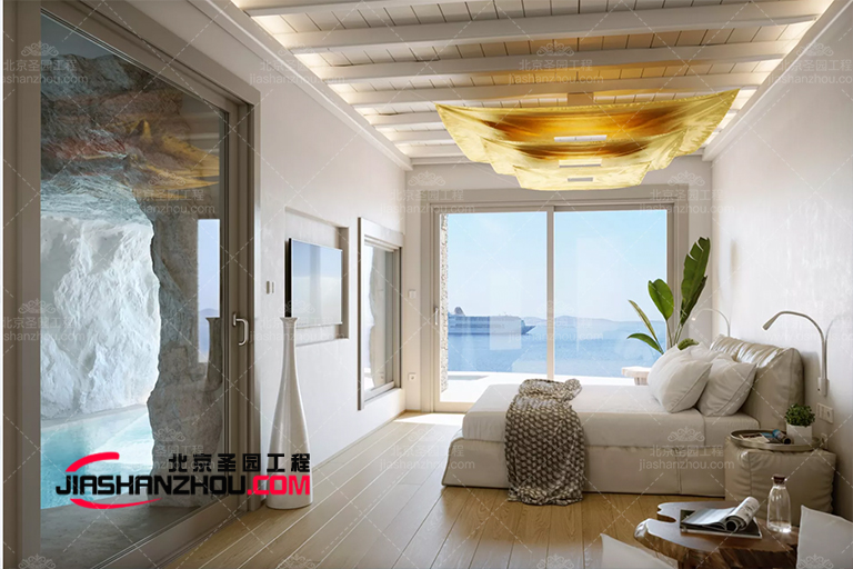 養(yǎng)生鹽療酒店就像是難得尋覓的一處世外桃源