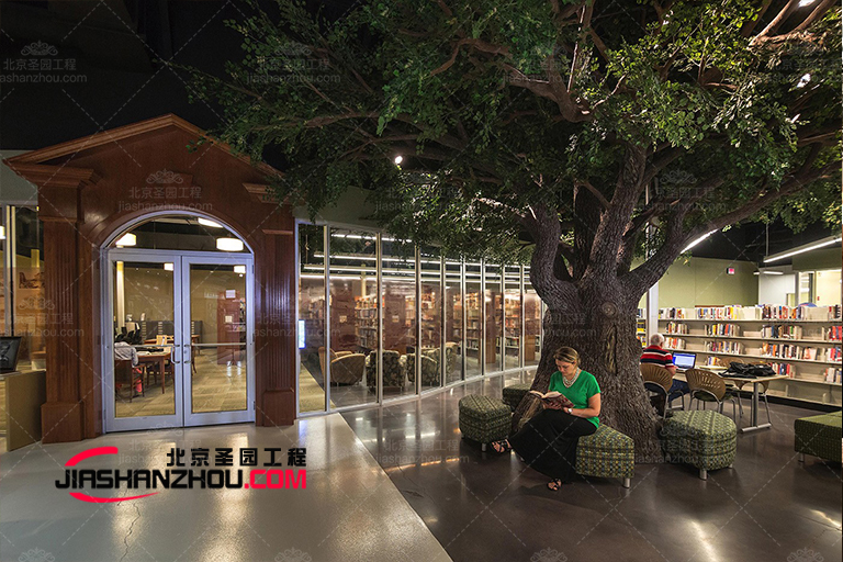 全家人都會喜歡的室內外大型仿真樹景觀