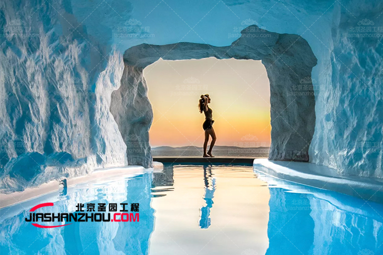 在山洞豪宅浴室里享受私人時(shí)刻還能享一片海