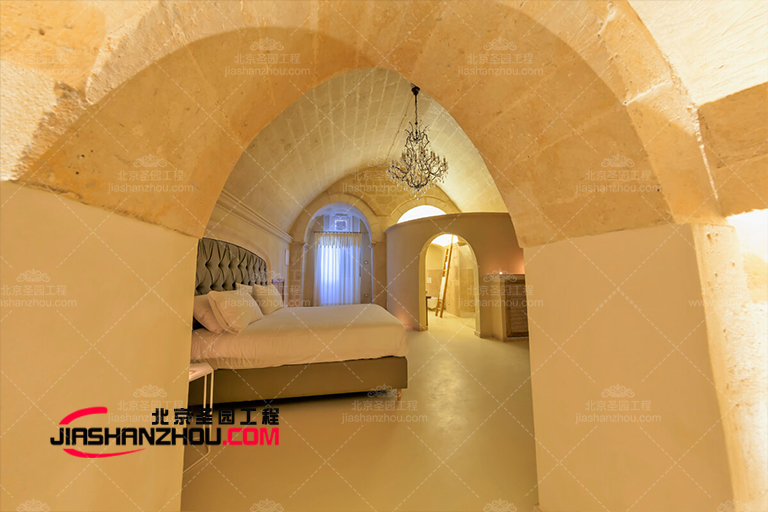 北京廠家的仿真天然窯洞酒店具有經典優雅的魅力