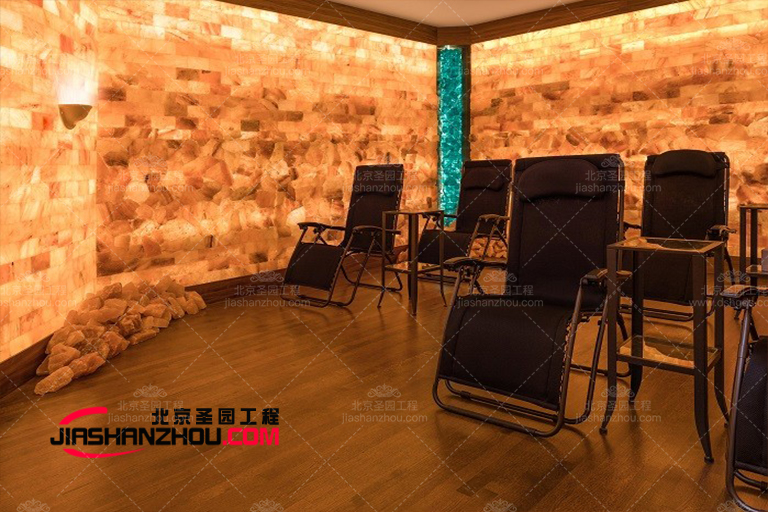 豪華仿真鹽洞汗蒸房從古代室內(nèi)設(shè)計f 格中汲取靈感