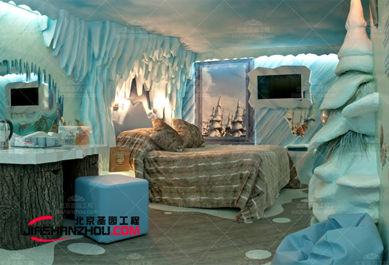 自然洞穴式主題酒店設(shè)計制作可以考慮的一些墻壁裝飾顏色