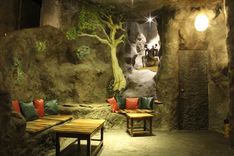 點贊破百萬的網紅仿古洞穴主題酒店 美炸天