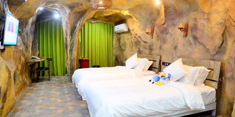打造高品位方便的仿古巖洞主題酒店設計