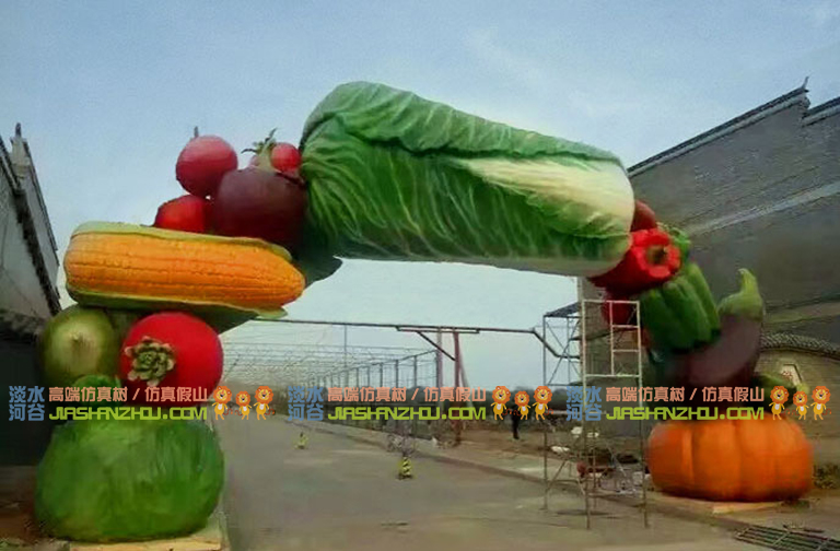 生態(tài)園大門可塑性強(qiáng)材質(zhì)環(huán)保，深受國內(nèi)外客戶的信賴