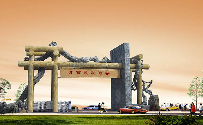 仿真樹大門已經是各大景區裝飾的明星產品