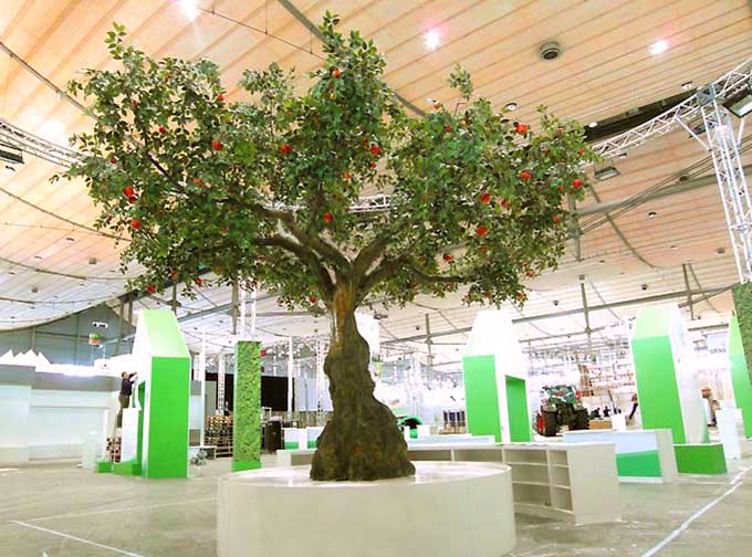 仿真樹美觀可朔性強、生動活潑、形象逼真