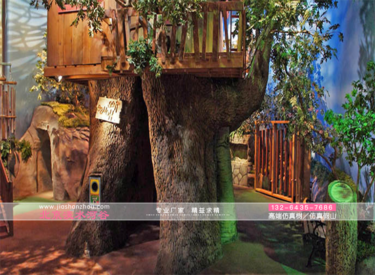 仿真樹在人造植物綠化中發揮著重要的作用