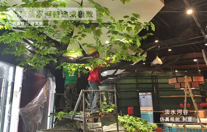 酒店大廳仿真樹滿足顧客對(duì)于自然環(huán)境的向往
