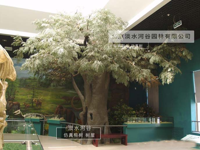 仿真樹(shù)包柱子