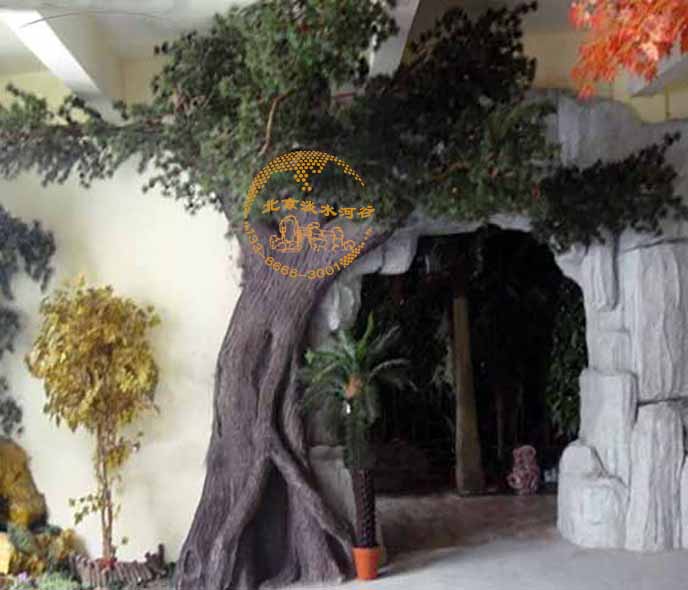 仿真樹(shù)布置.jpg 仿真樹(shù)布置