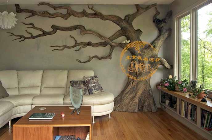 仿真樹(shù)布置.jpg 仿真樹(shù)布置