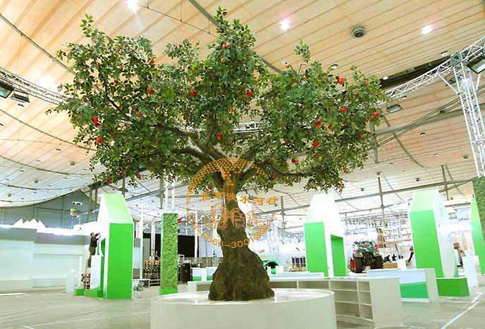 仿真樹(shù)布置.jpg 仿真樹(shù)布置