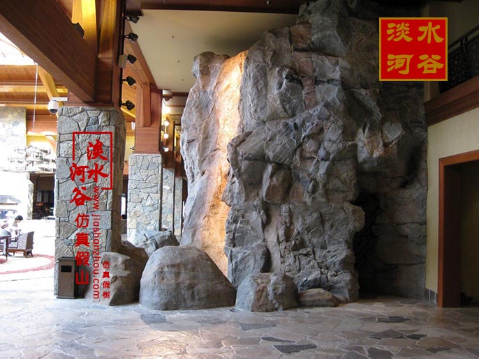 塑石假山制作.jpg 塑石假山制作