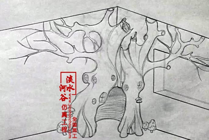 仿真樹模型.jpg 仿真樹模型