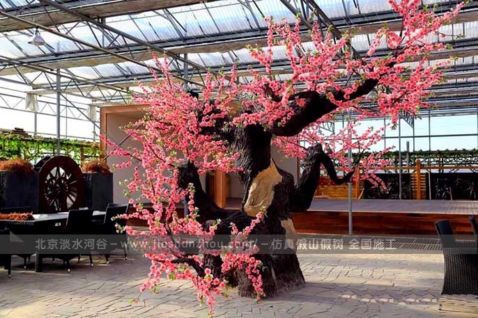 仿真桃花樹.jpg 仿真桃花樹