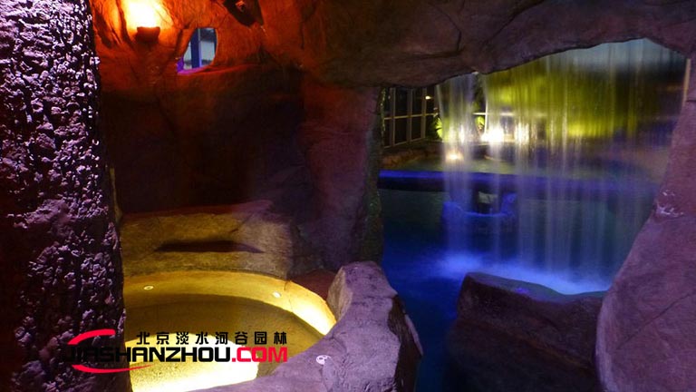 塑石假山跌水.jpg 塑石假山跌水