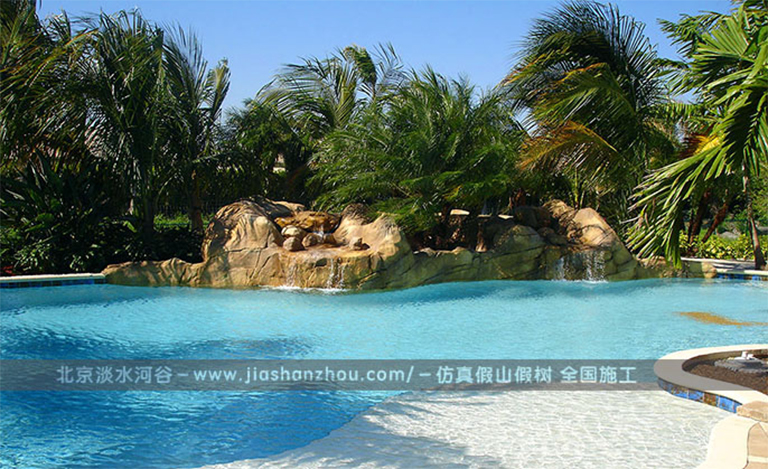 水泥假山.jpg 水泥假山