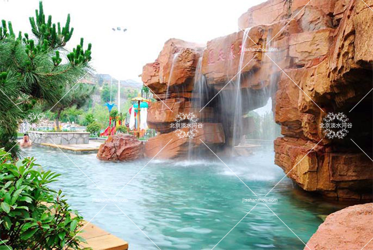 水泥假山.jpg 水泥假山