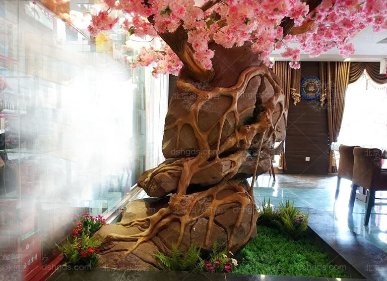 塑石水泥假山.jpg 塑石水泥假山