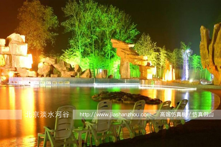 自制家庭小型水泥假山.jpg 自制家庭小型水泥假山