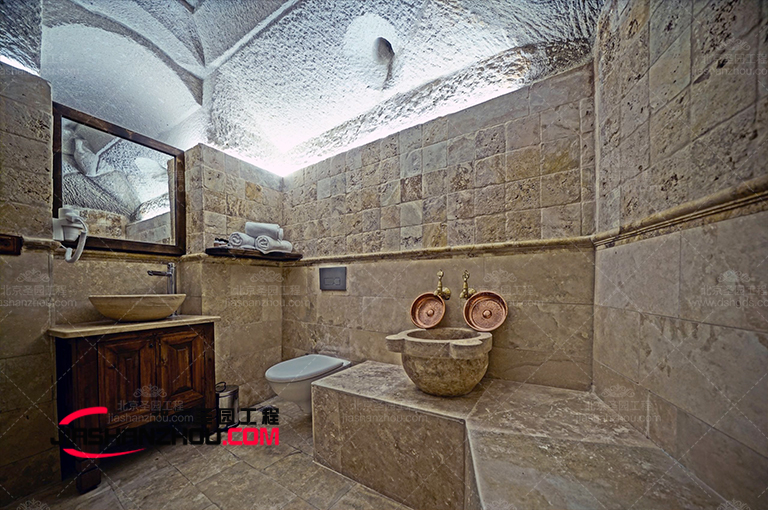 洞穴民宿浴室.jpg 洞穴民宿浴室