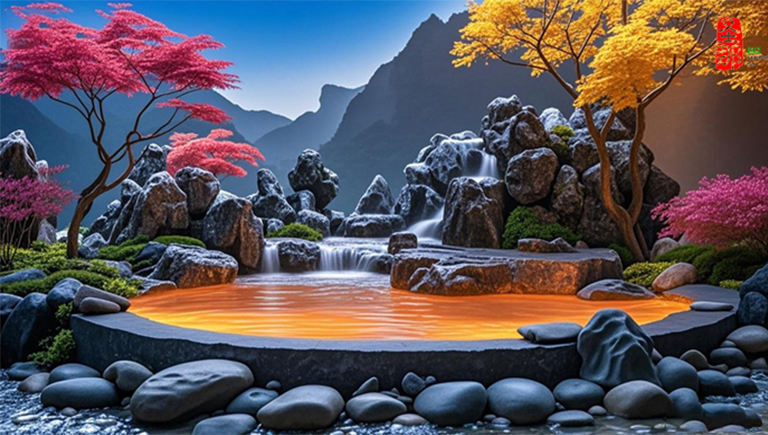 仿真假山