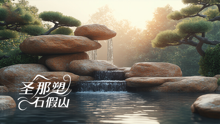 塑石假山